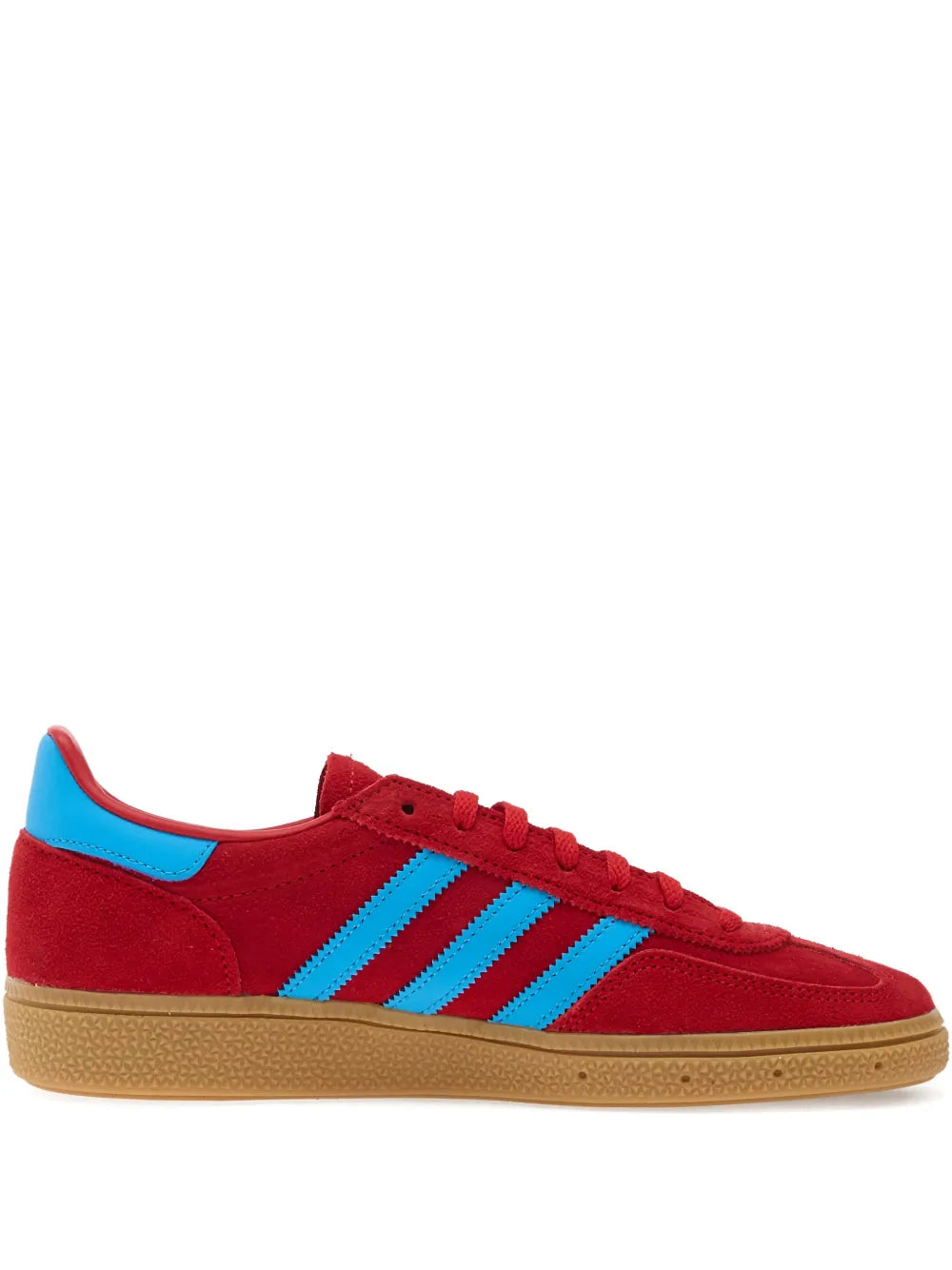 adidas Handball Spezial Suede — Red — Size US M 3.5 - US W 5 — Front View