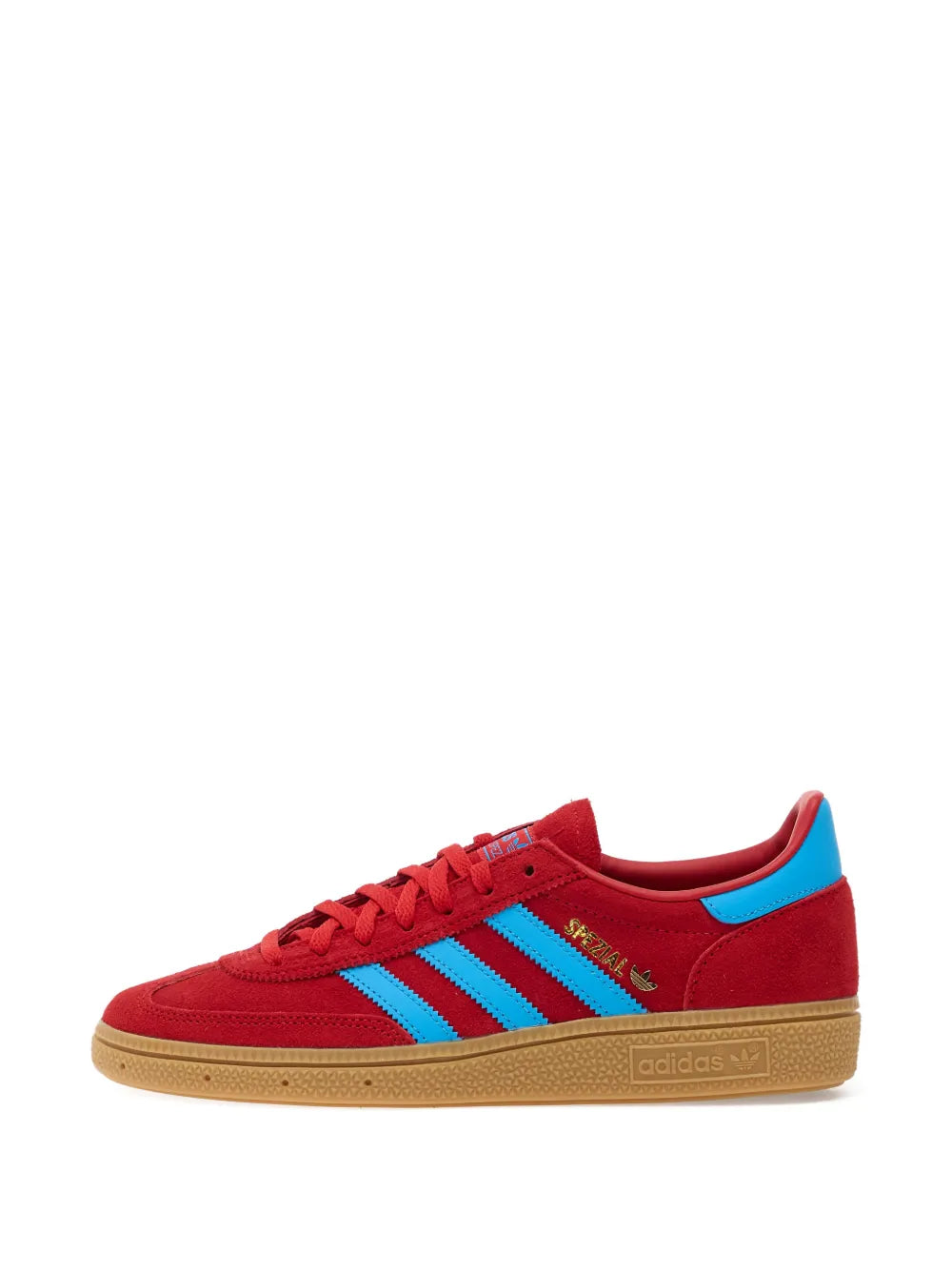 adidas Handball Spezial Suede — Red — Size US M 3.5 - US W 5 — Back View