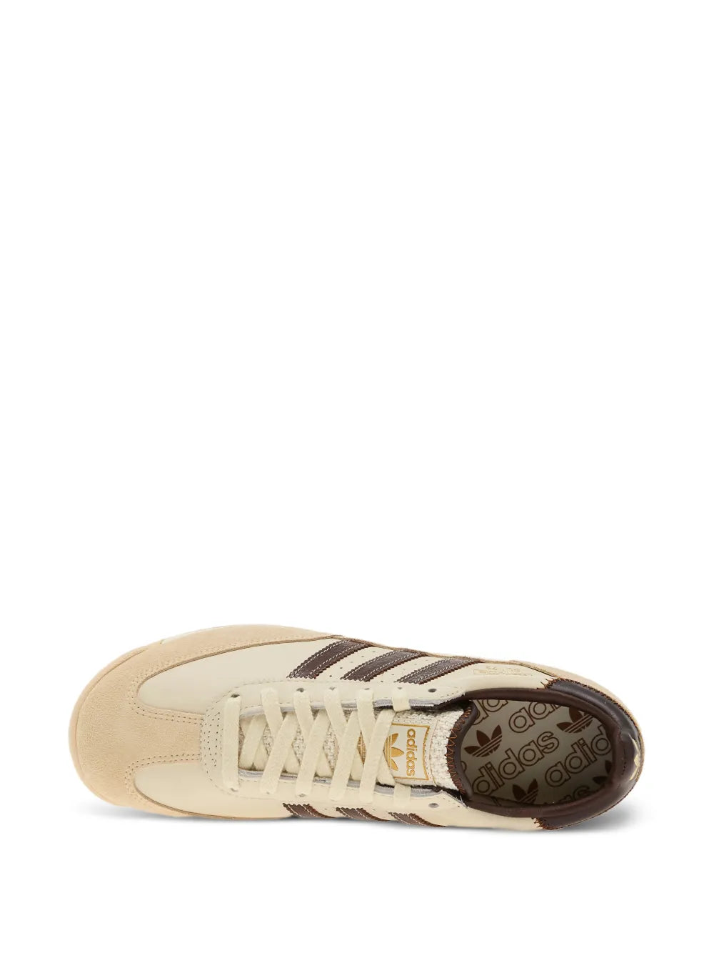 adidas Sl 72 Rs Striped Low-Top Sneakers — Beige — Size US M 8 - US W 9.5 — Detail View