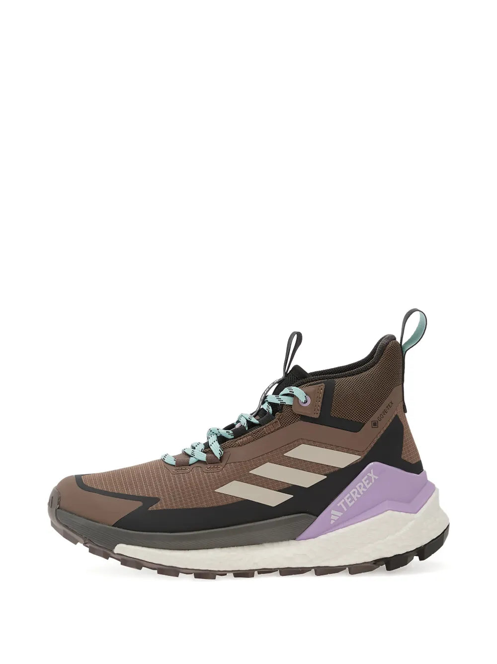 adidas Terrex Free Hiker 2 Gtx W Lace-Up — Brown — Size US M 3.5 - US W 5 — Back View