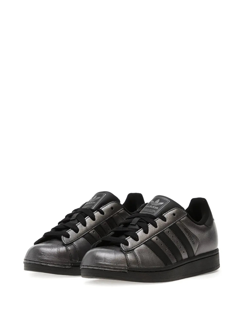 adidas Superstar Ii W Lace-Up — Gray — Size US M 3.5 - US W 5 — Side View