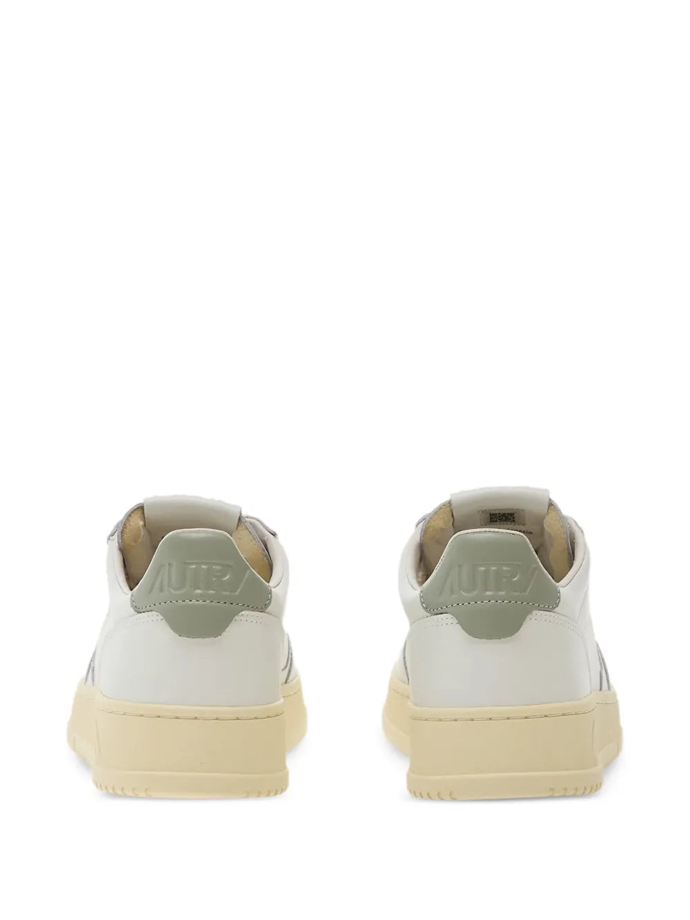 Autry Medalist Low Leather — White — Size US M 3.5 - US W 5 — Top View