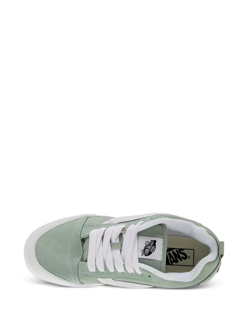 Vans Knu Skool Stripe — Green — Size US M 3.5 - US W 5 — Detail View