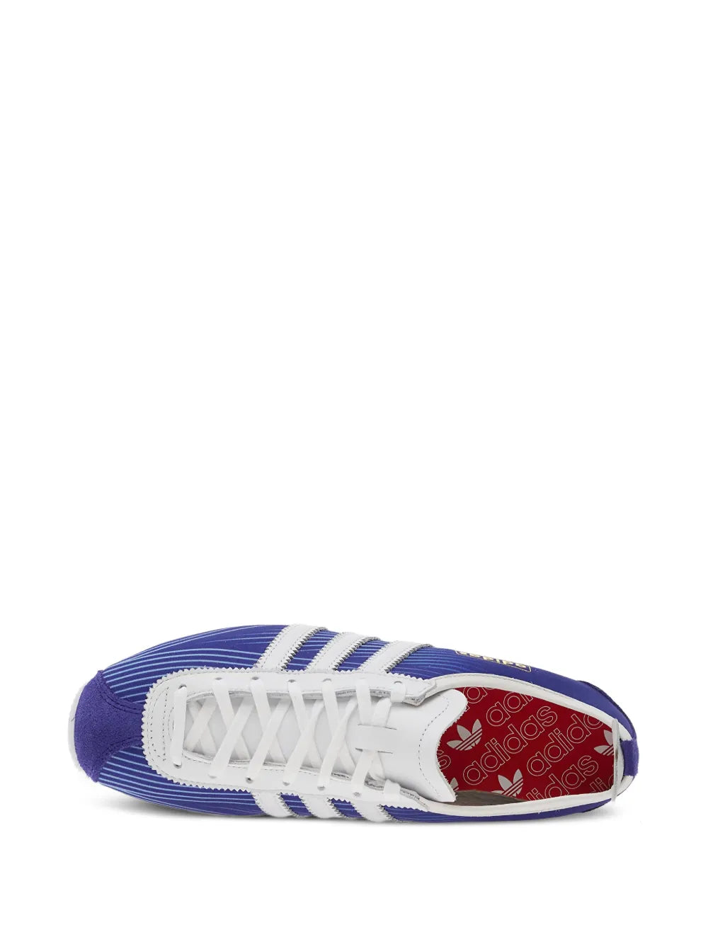adidas Japan Stripe Sneakers — Blue — Size US M 10 - US W 11.5 — Detail View