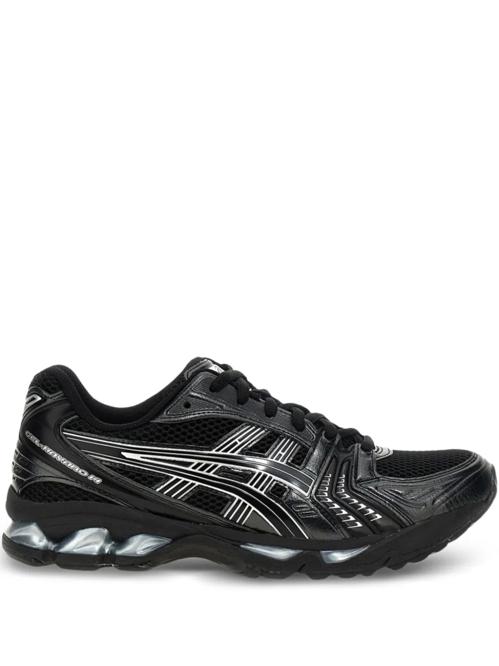ASICS Lace-Up — Black — Size US M 3.5 - US W 5 — Front View