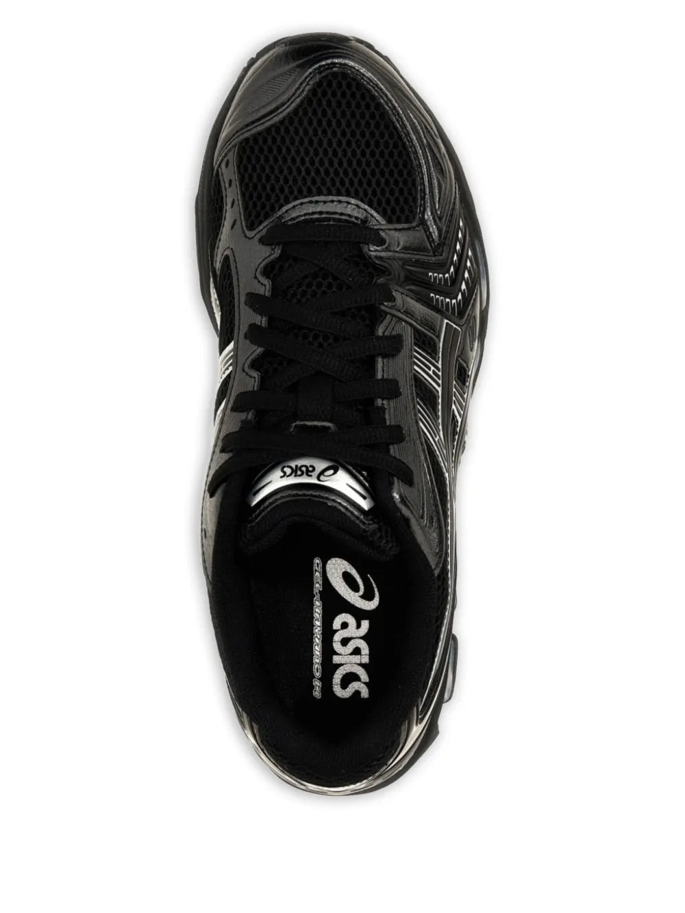 ASICS Lace-Up — Black — Size US M 3.5 - US W 5 — Top View