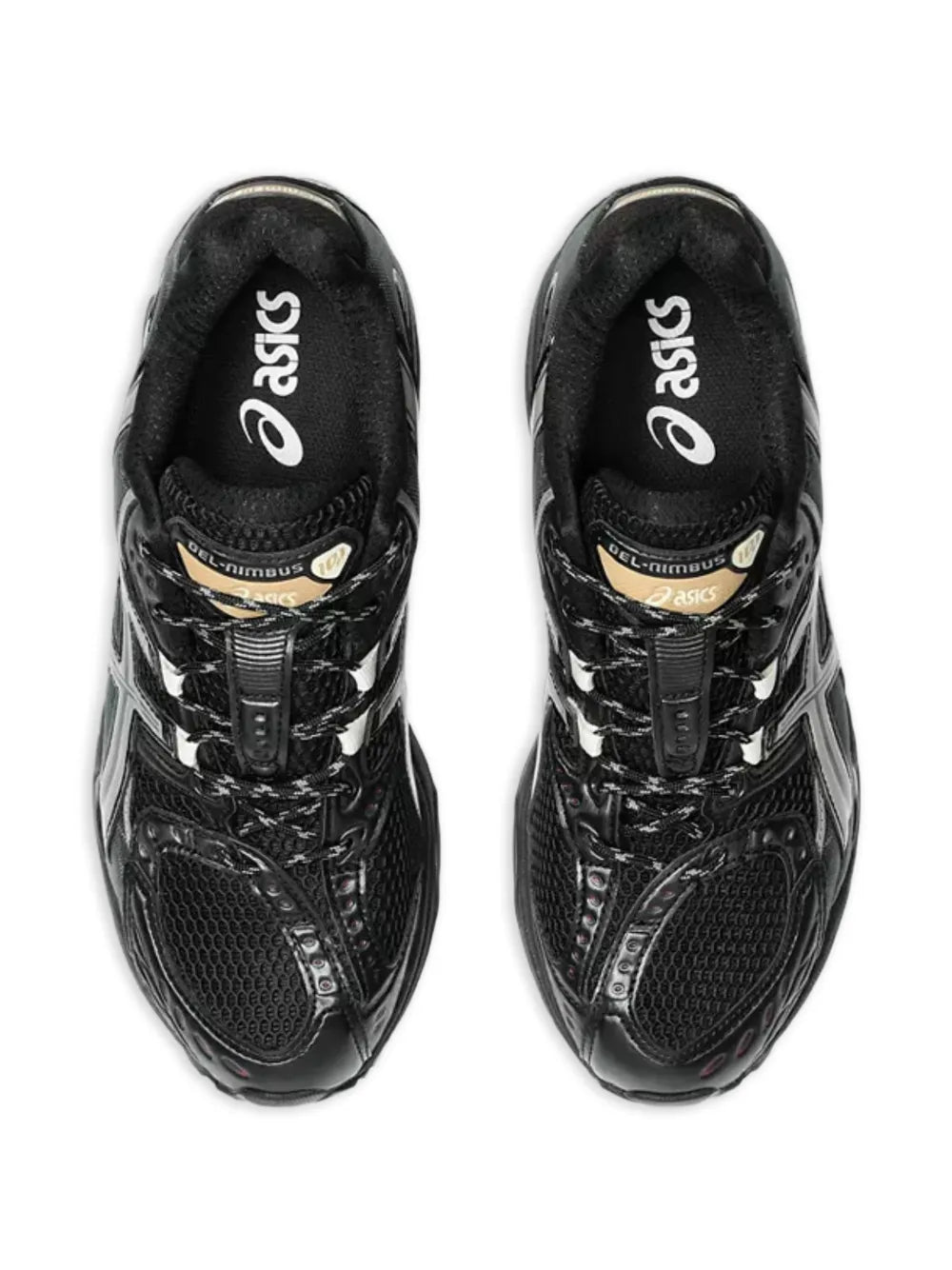 ASICS Gel-Nimbus 10.1 — Black — Size US M 3.5 - US W 5 — Top View