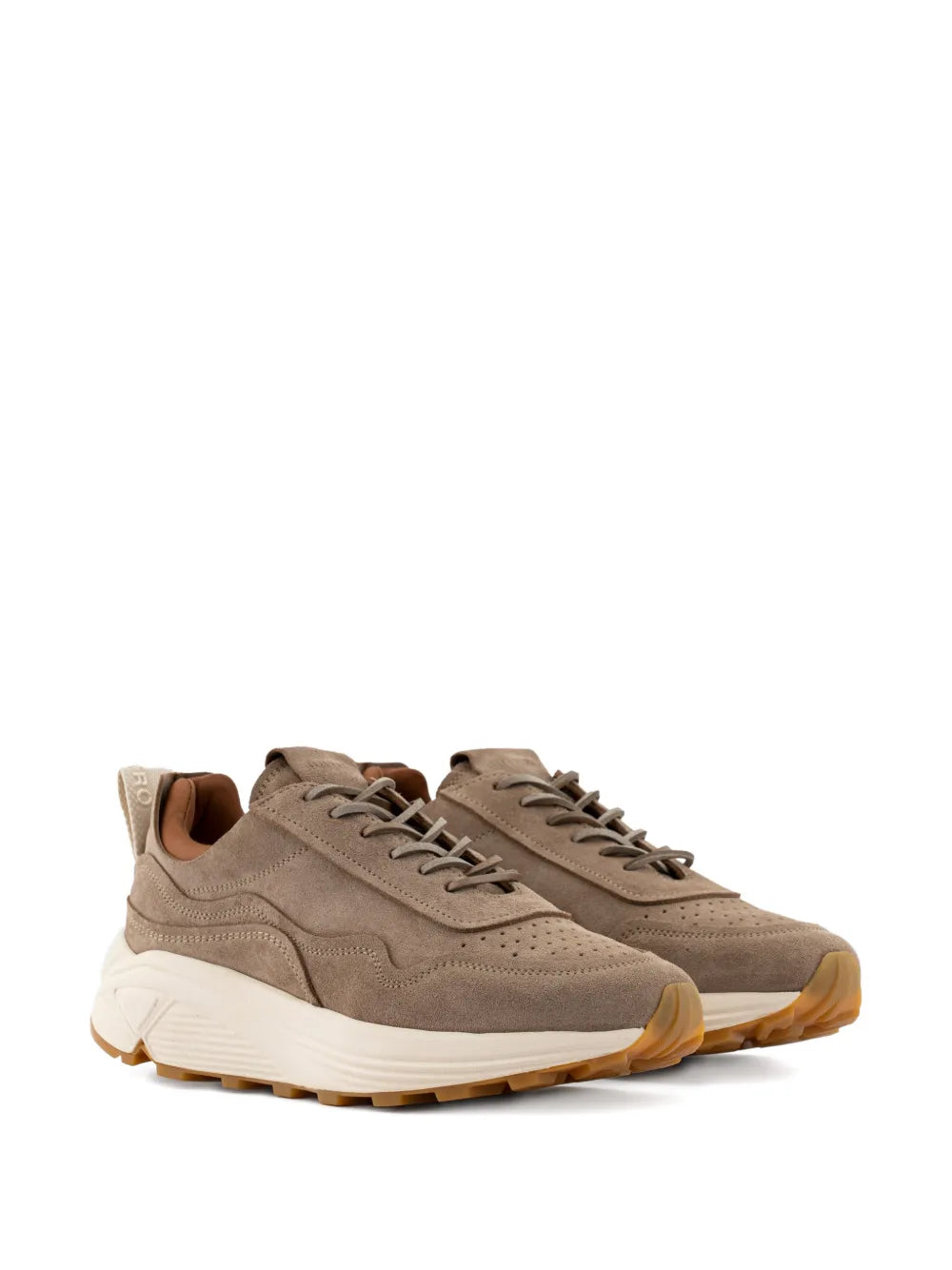 Buttero Round-Toe Perforated — Brown — Size US M 3.5 - US W 5 — Side View