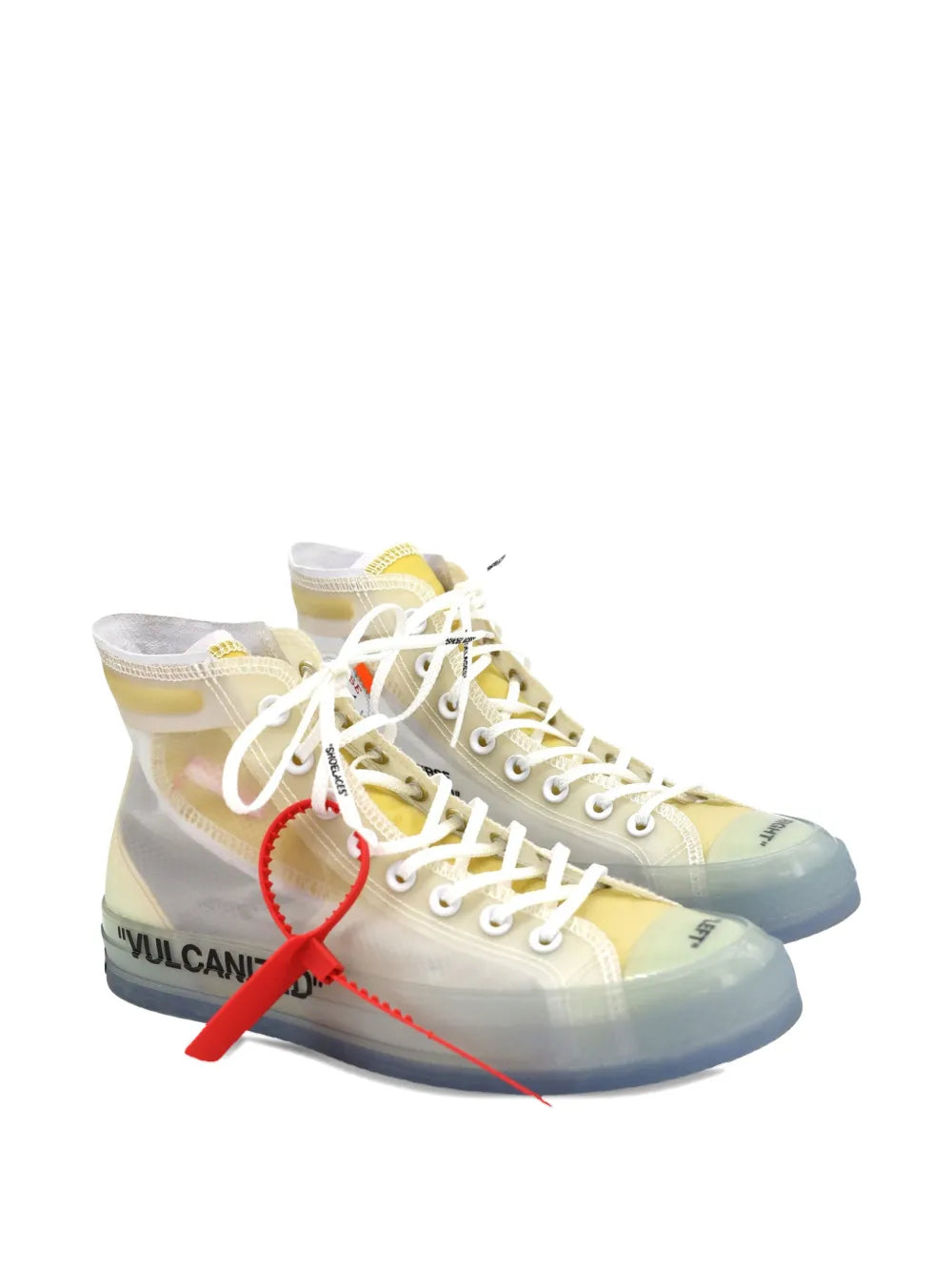 Off-White Pre-Owned X Converse Chuck 70 — White — Size US M 3.5 - US W 5 — Side View