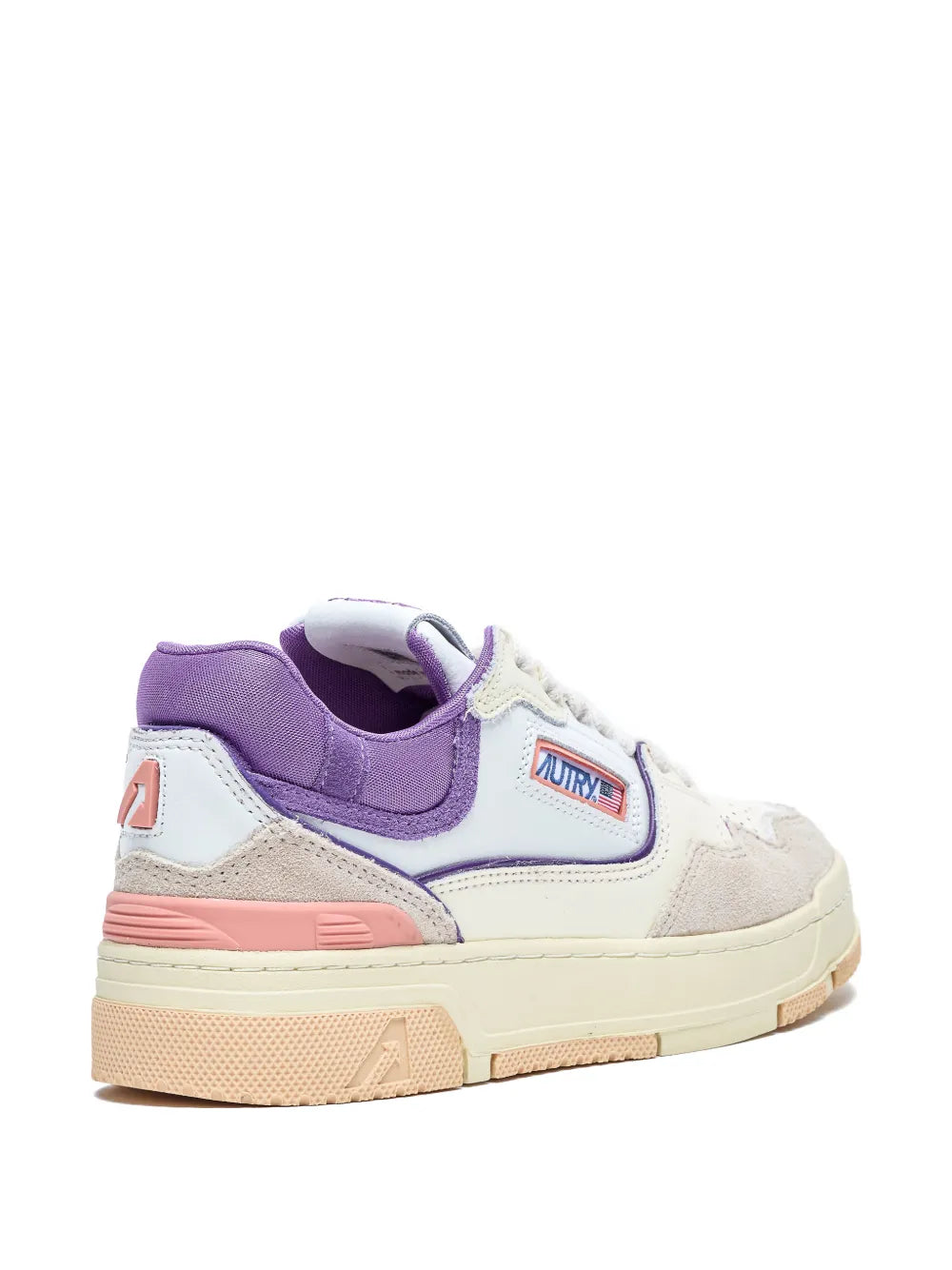 Autry Round-Toe Suede — White — Size US M 3.5 - US W 5 — Back View