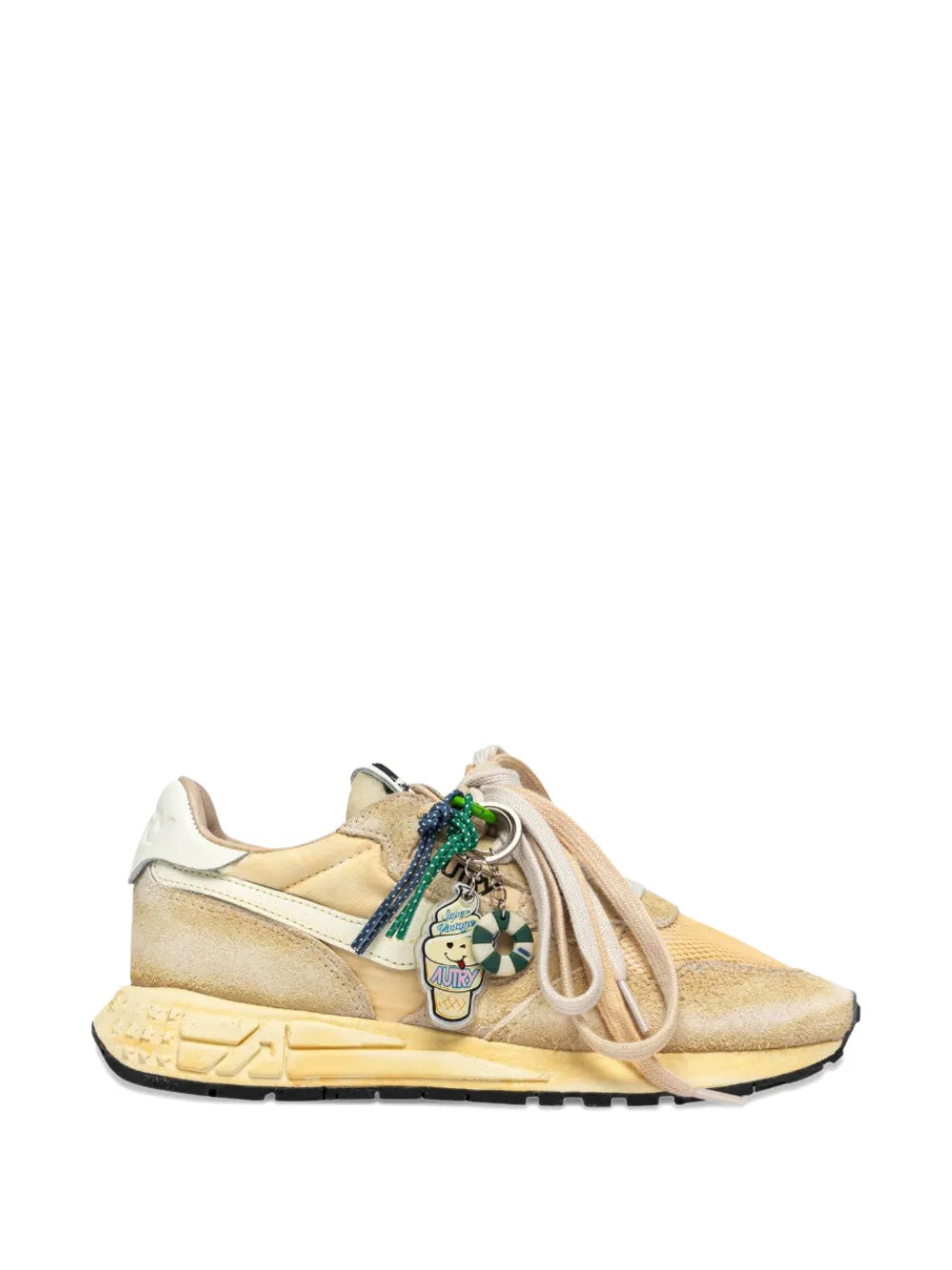 Autry Charm Detail — Beige — Size US M 3.5 - US W 5 — Front View
