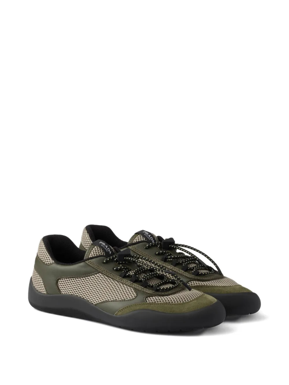 Prada Speedrock Mesh — Green — Size US M 3.5 - US W 5 — Side View