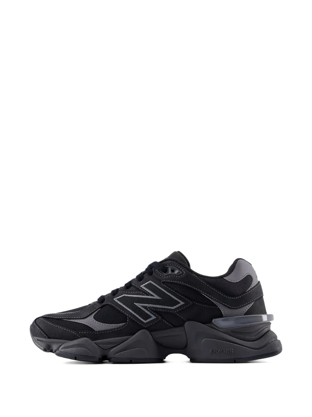 New Balance 9060 Lace-Up — Black — Size US M 3.5 - US W 5 — Alternate View 7