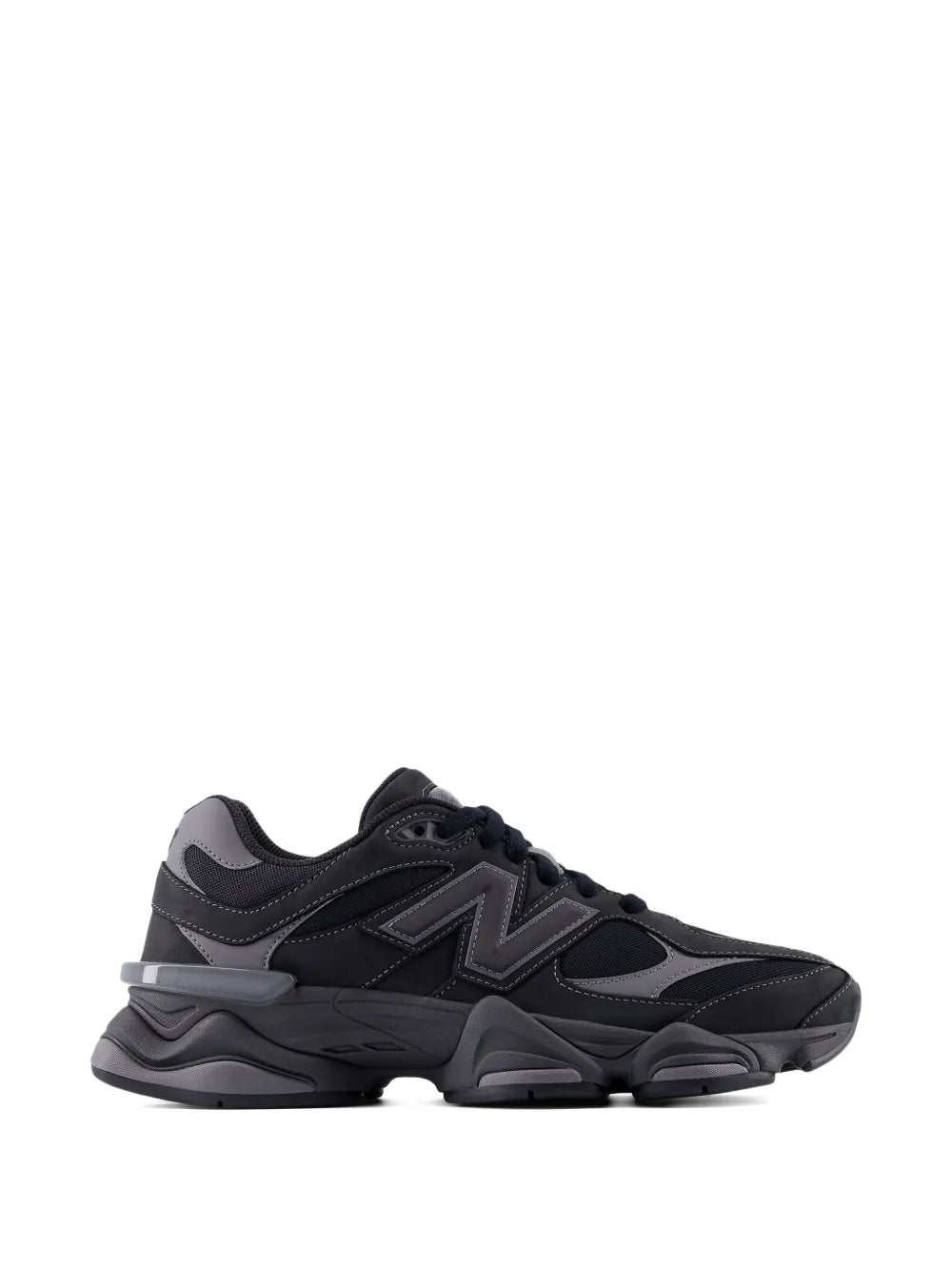 New Balance 9060 Lace-Up — Black — Size US M 3.5 - US W 5 — Front View