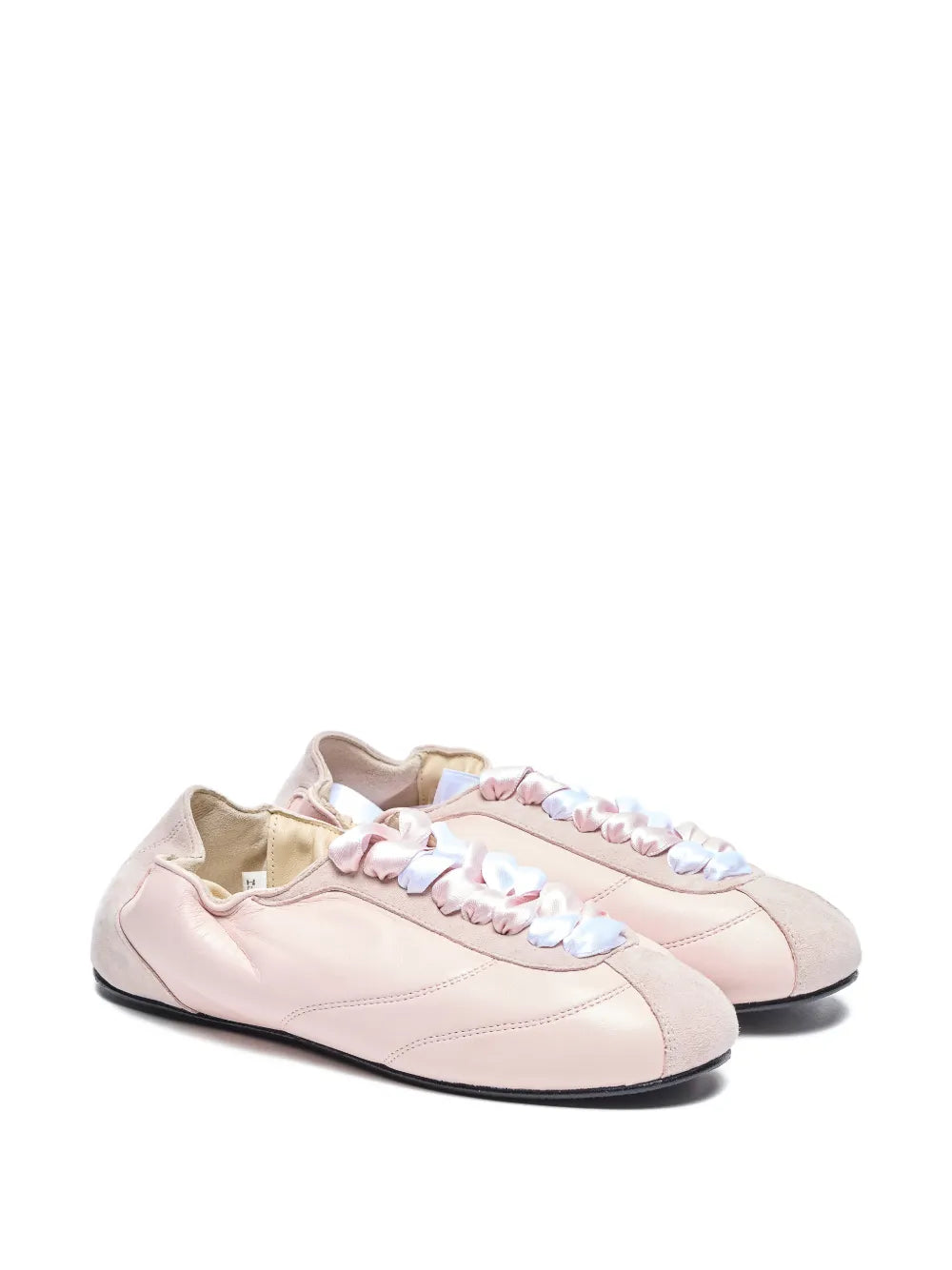 Repetto Panelled Silk — Pink — Size US M 3.5 - US W 5 — Side View