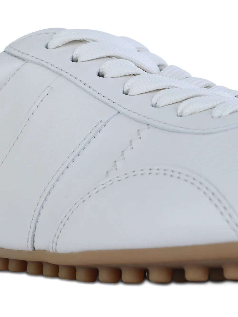 Tod's Lace-Up Panelled Trainers — White — Size US M 3.5 - US W 5 — Top View