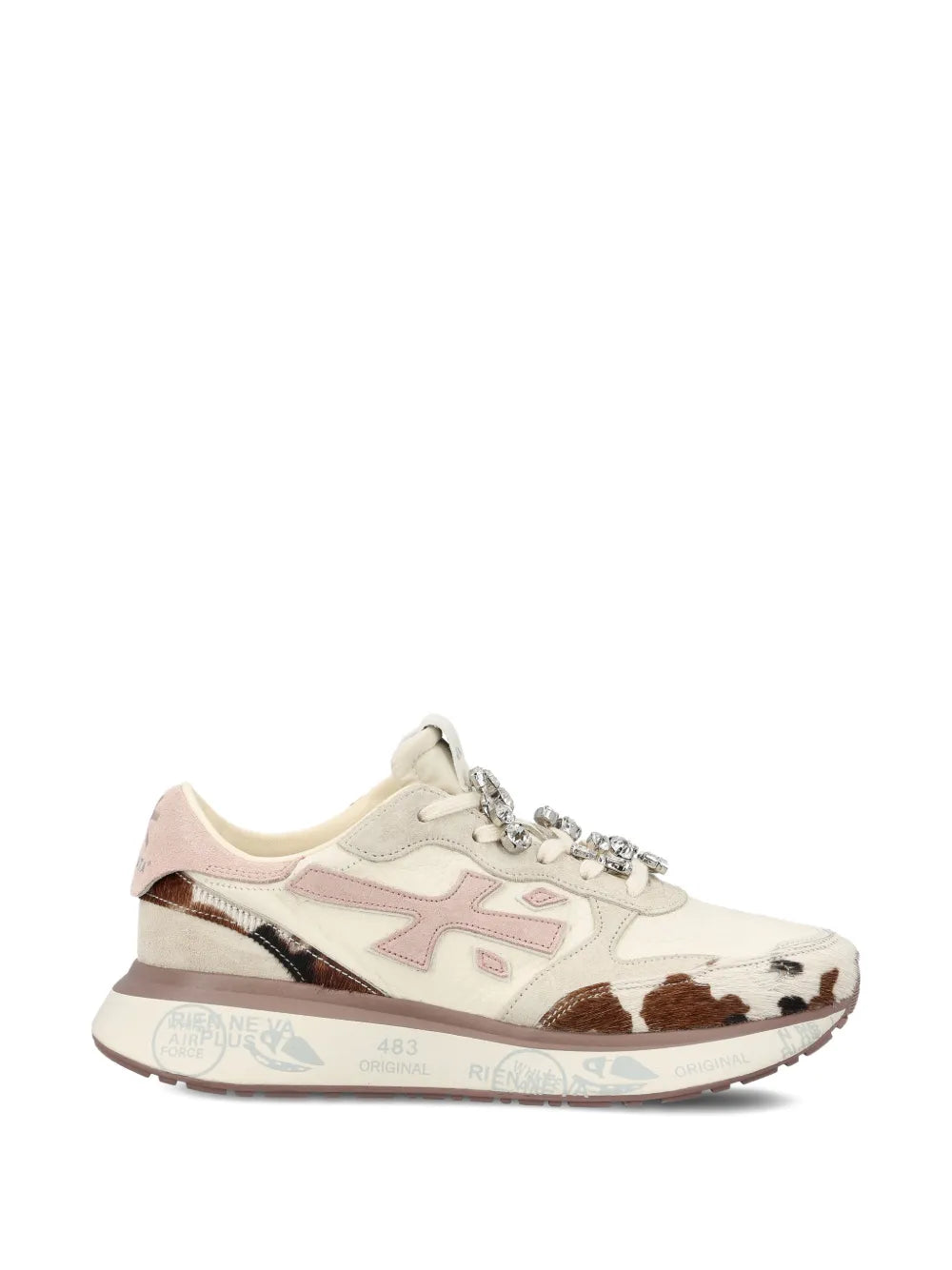 Premiata X Franz Kraler Lauryn — White — Size US M 3.5 - US W 5 — Front View