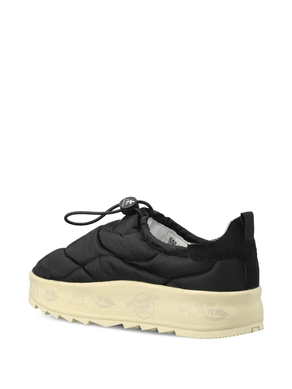 Premiata Quilted — Black — Size US M 3.5 - US W 5 — Back View