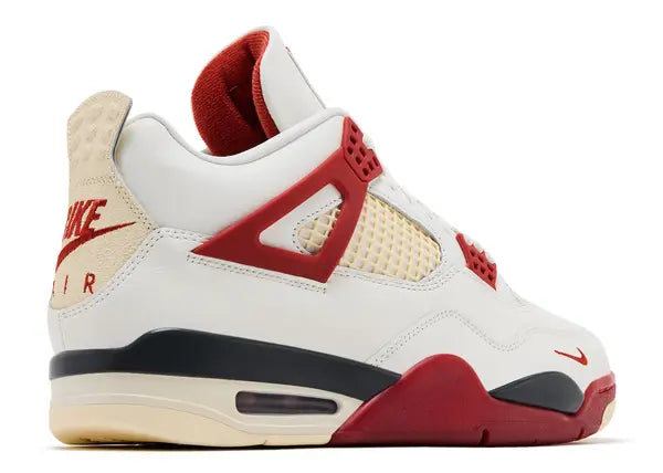 Nigel Sylvester x Air Jordan 4 Retro OG SP Brick After Brick — Sail/Cinnabar-Anthracite-Muslin — Size US M 3.5 - US W 5 — Side View