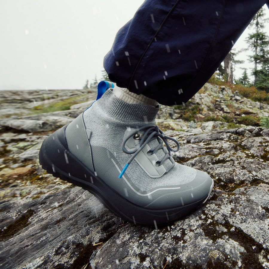Women's Stormburst High Top - Mid Grey/Black