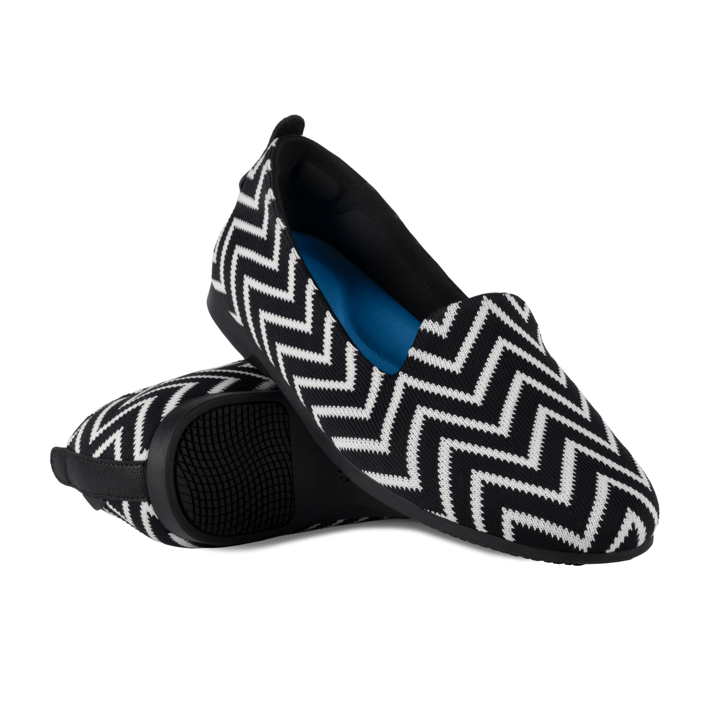 Women's Market Flat - Black/Light Dune Chevron