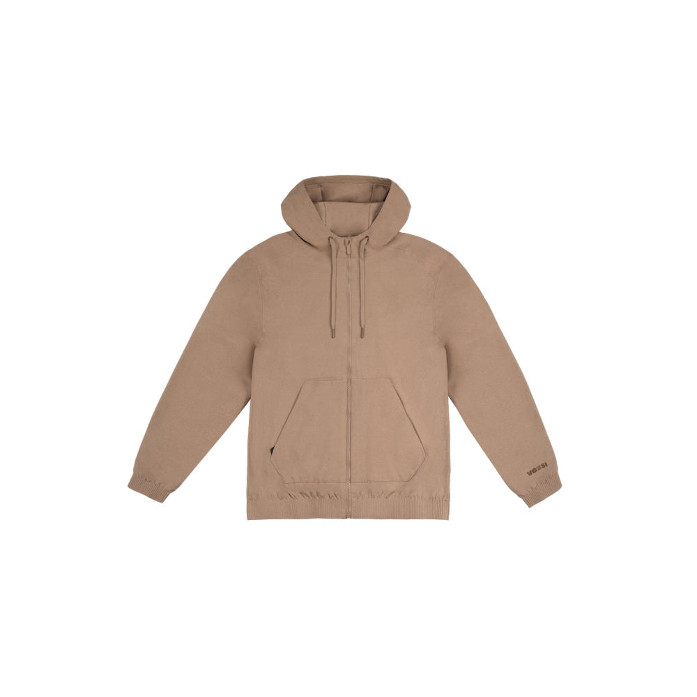 Men's Coastal Hoodie Full Zip - Sparrow