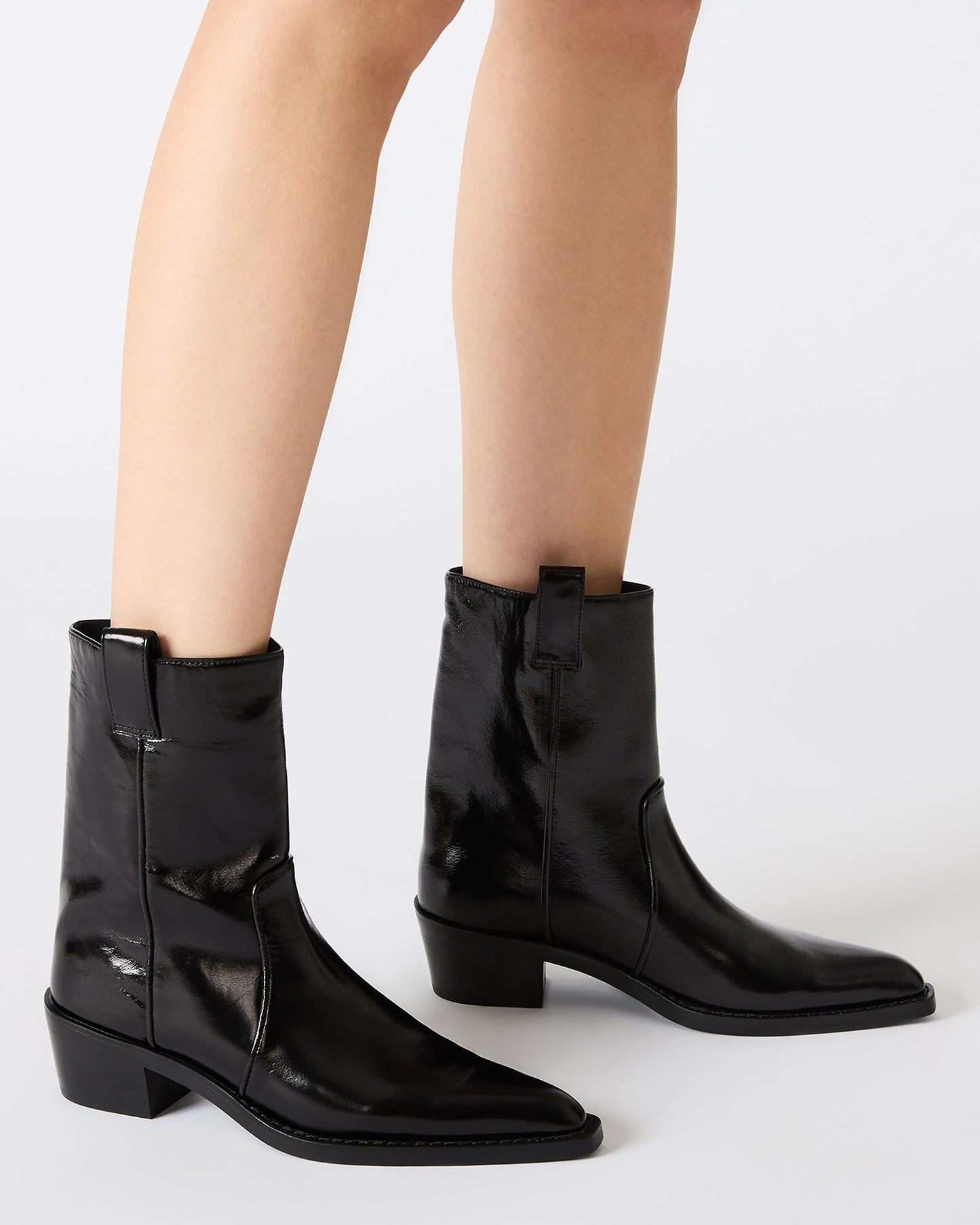 VINNY BLACK LEATHER